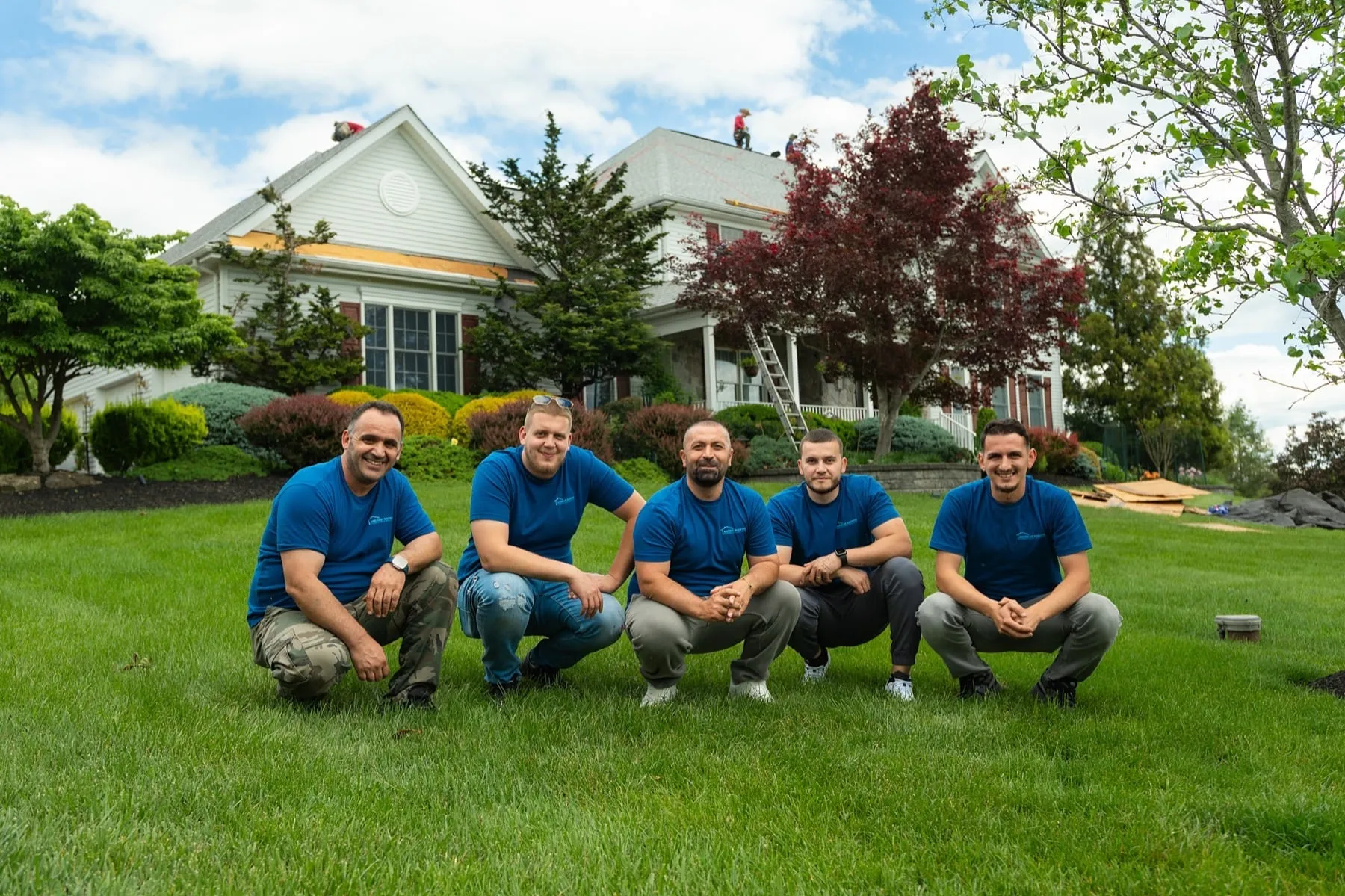 The American Roofing Pros crew serving Hackensack, NJ