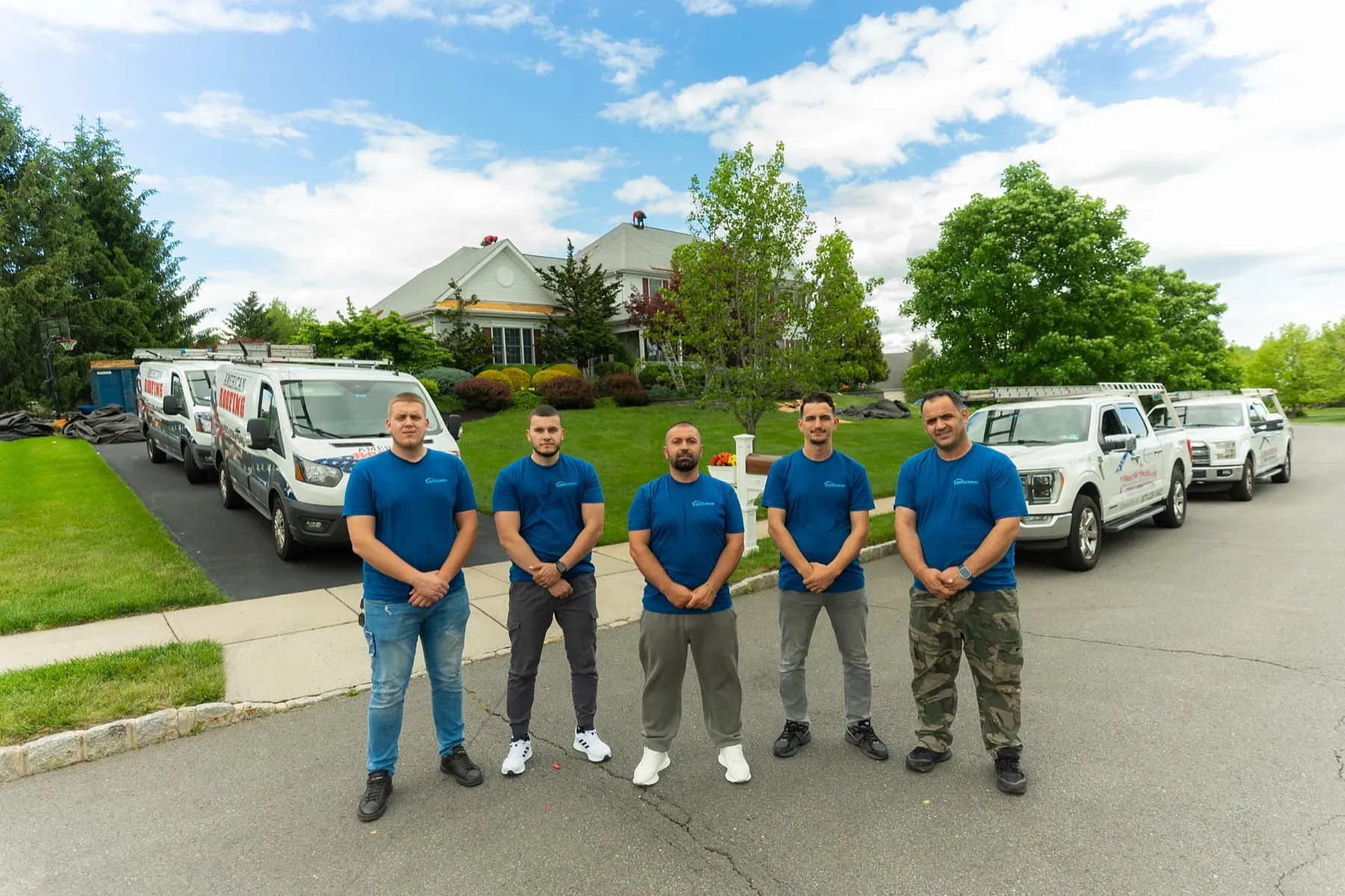 The American Roofing Pros crew serving Closter, NJ