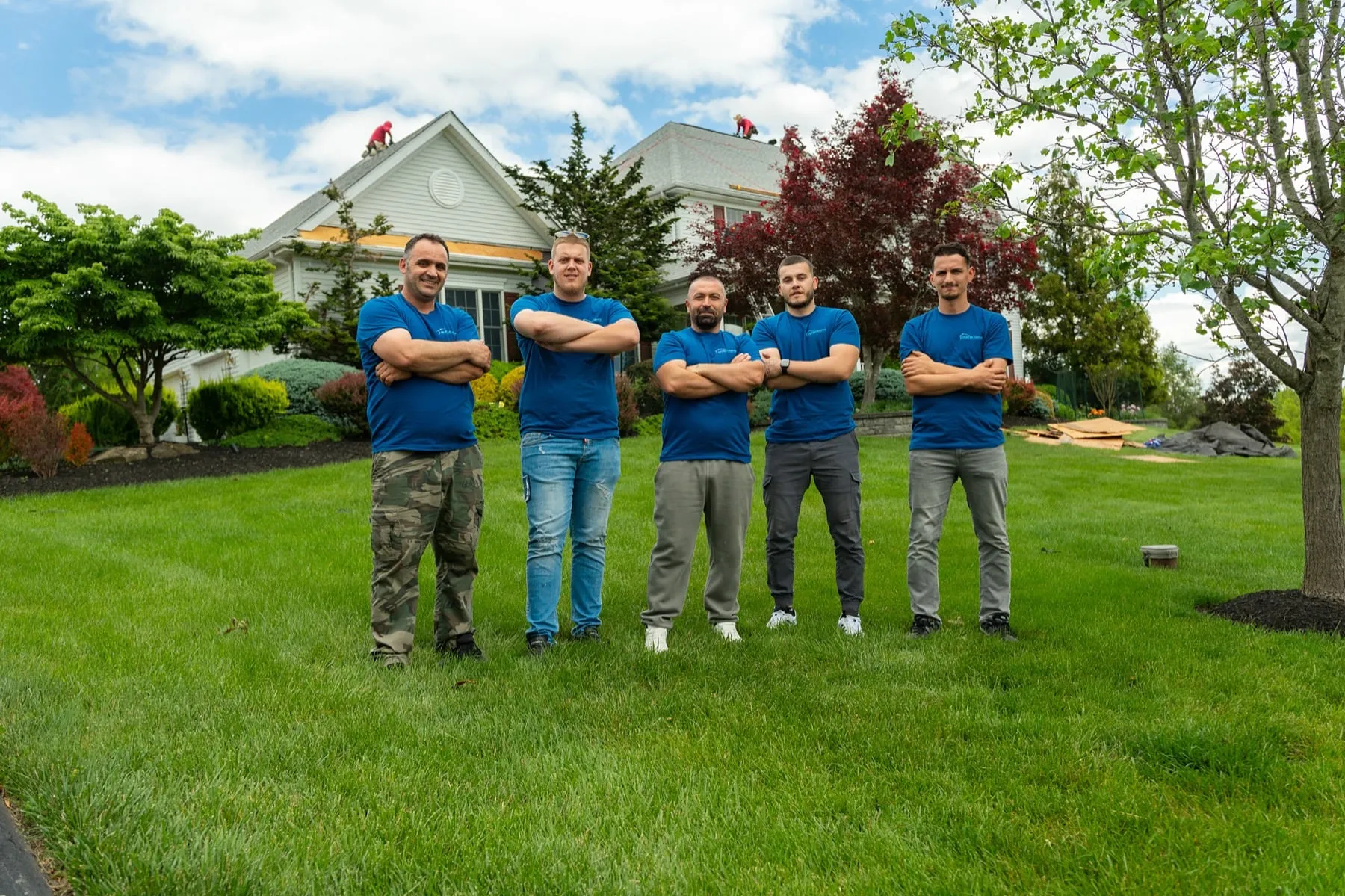 The American Roofing Pros crew serving Alpha, NJ