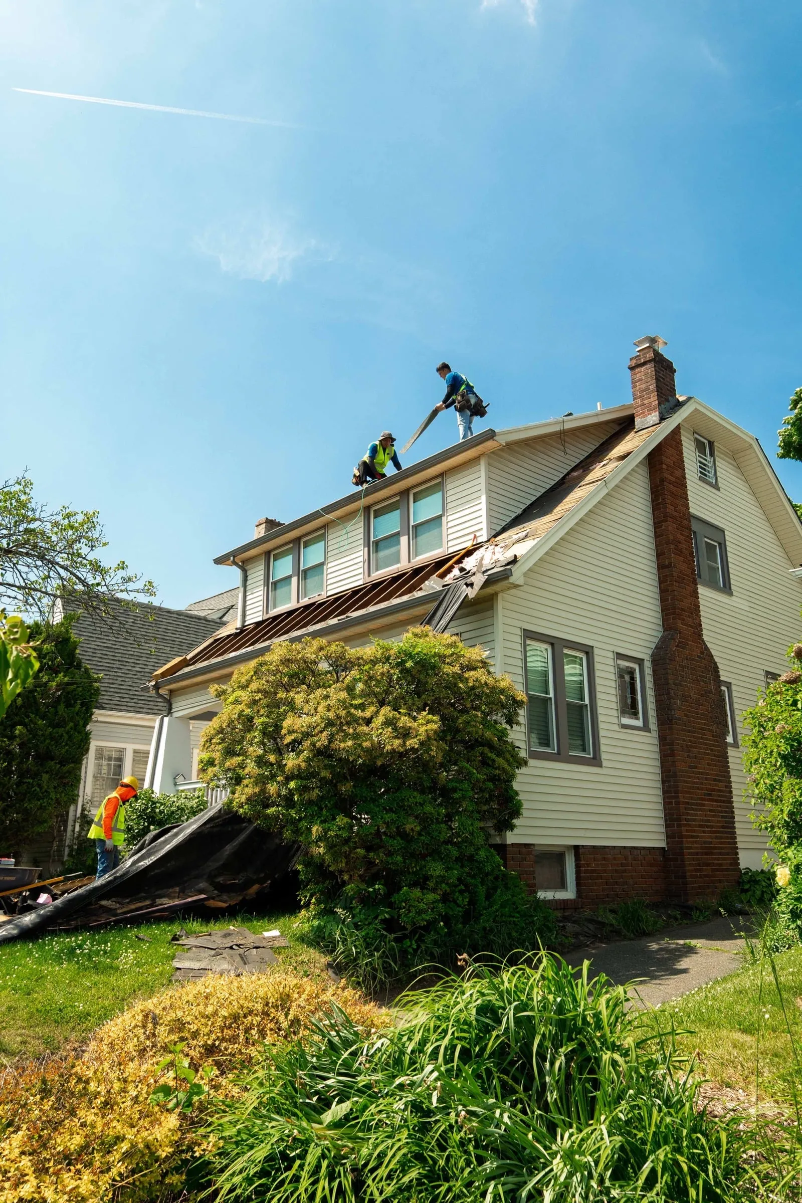 Roof replacement by American Roofing Pros near Wall, NJ