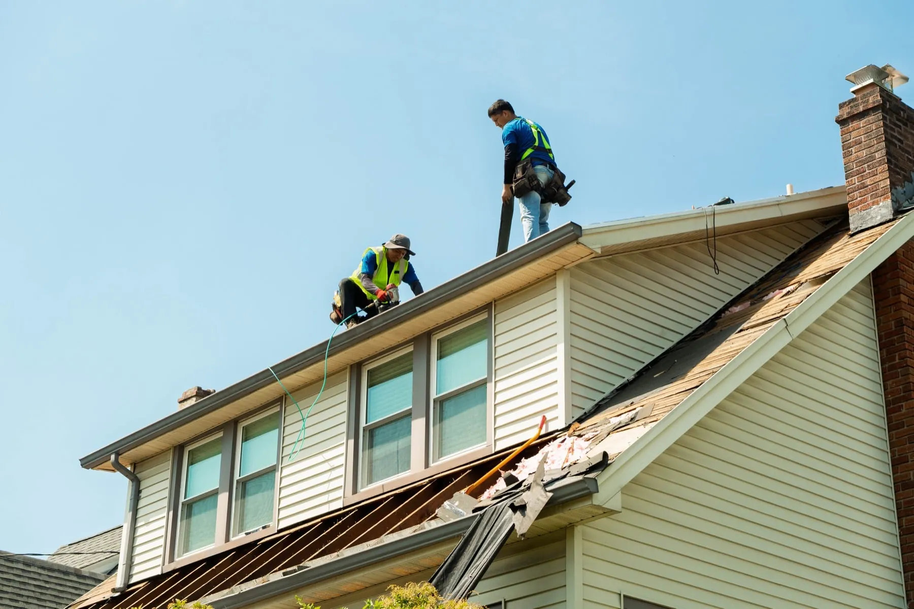 Roof replacement by American Roofing Pros near Closter, NJ