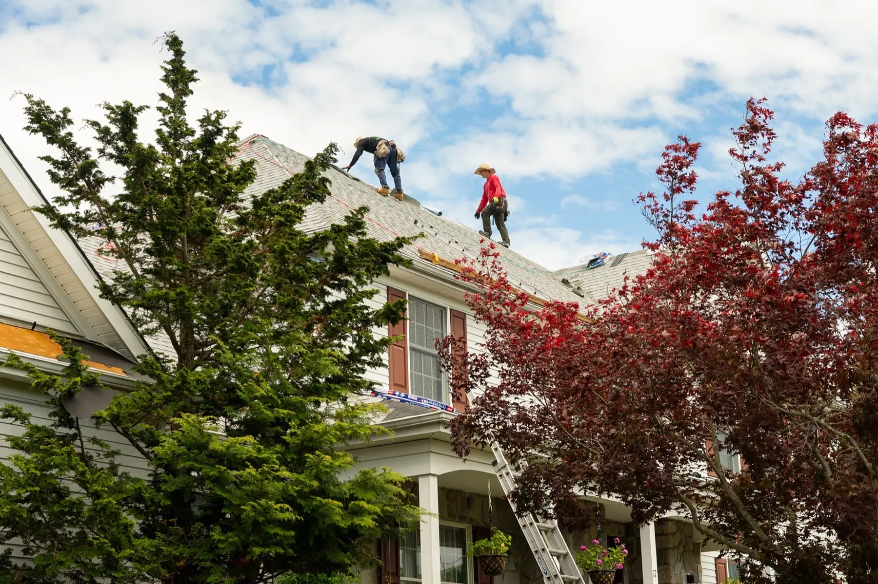 Roof replacement by American Roofing Pros near Bedminster, NJ