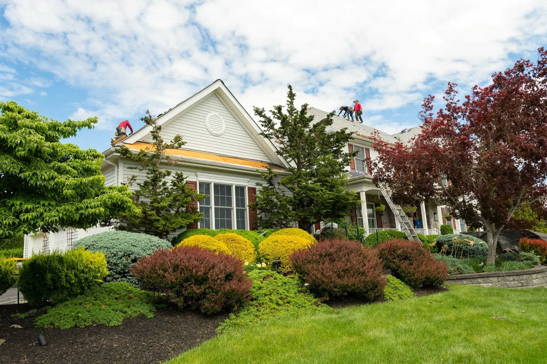 Roof replacement by American Roofing Pros near Downe, NJ