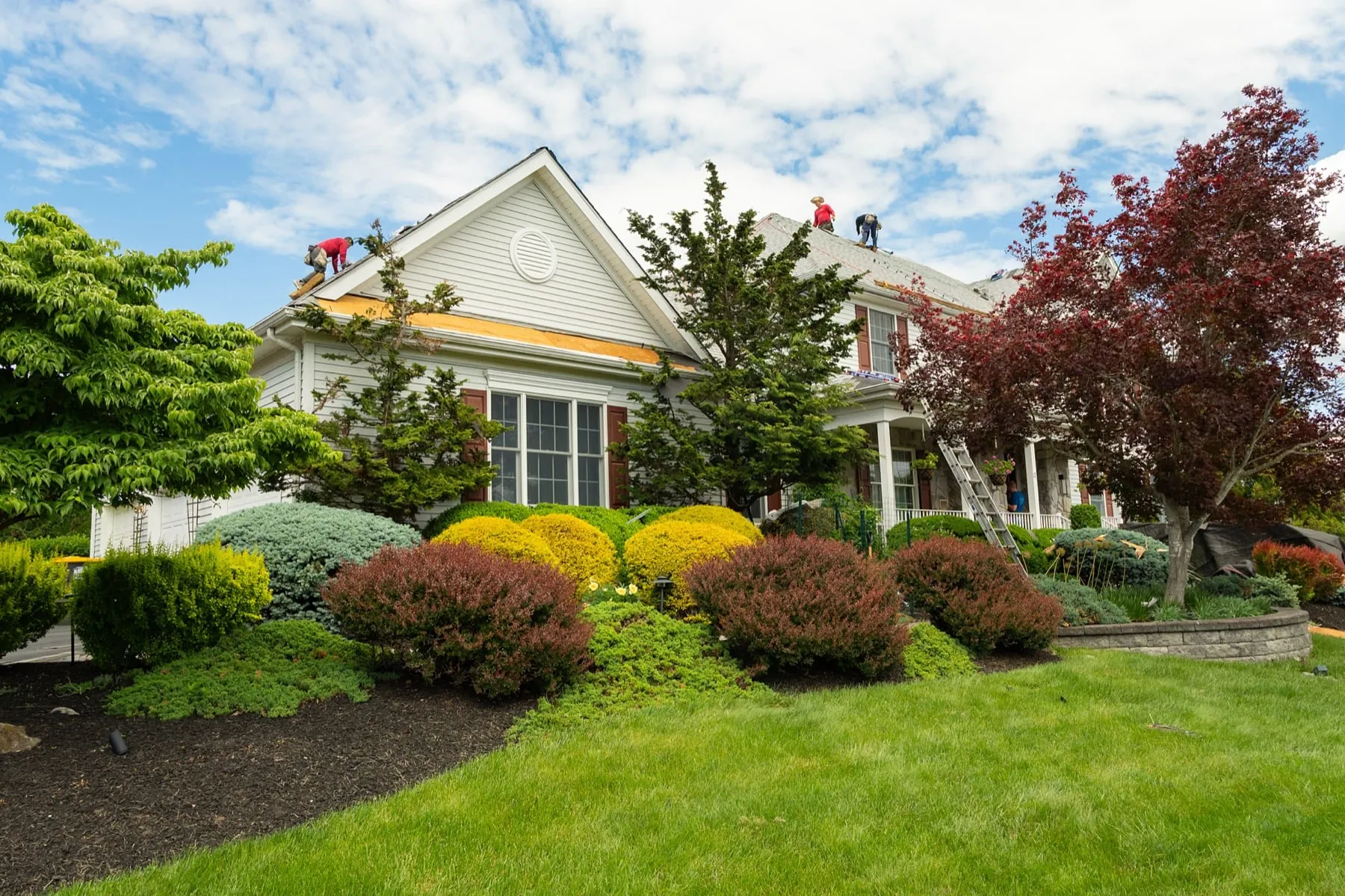 Roof replacement by American Roofing Pros near Ewing, NJ