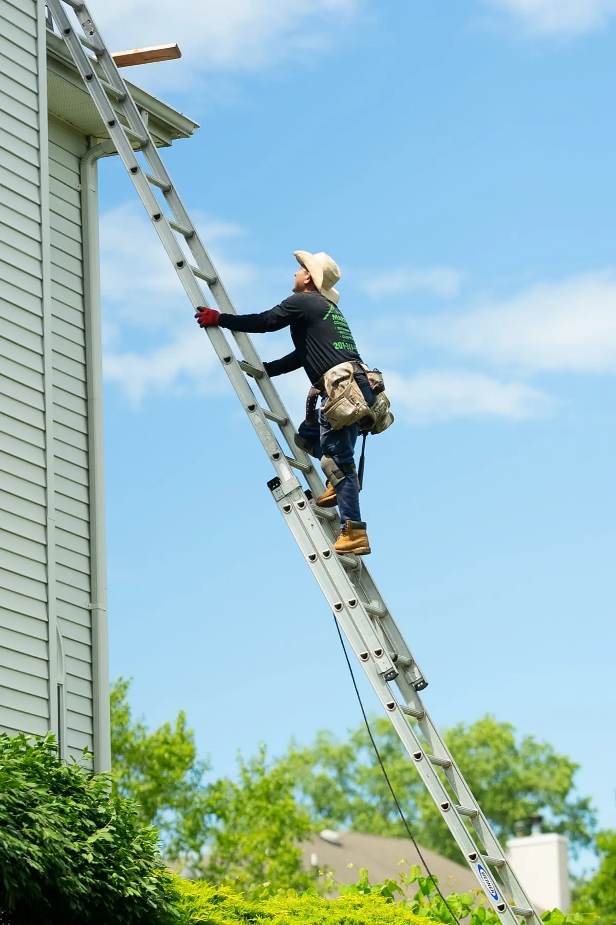 Roof repair by American Roofing Pros near Upper, NJ