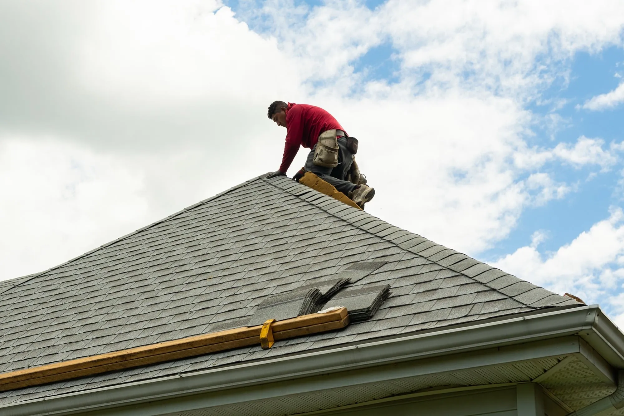 Roof repair by American Roofing Pros near Berkeley Heights, NJ