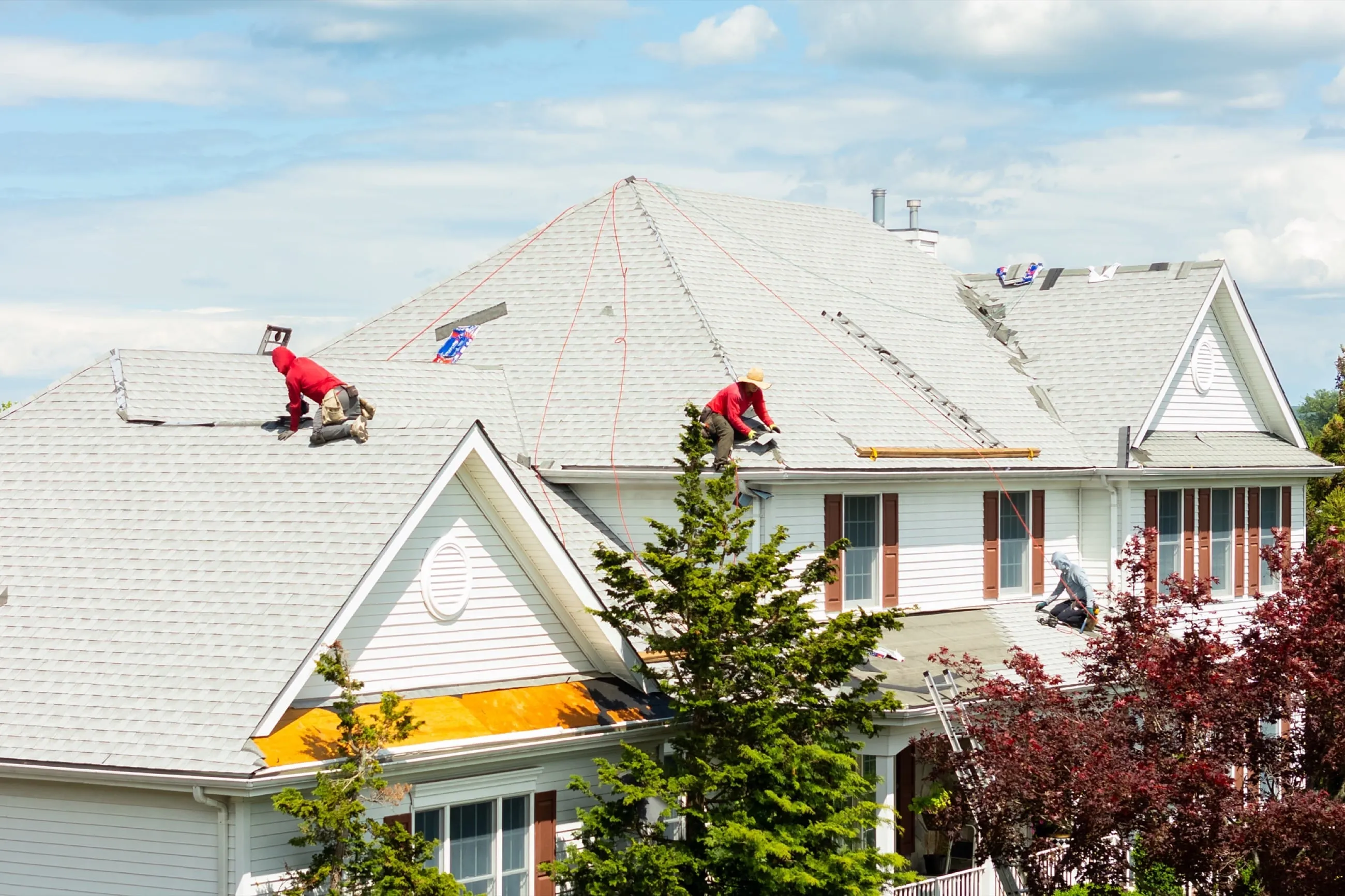 New shingles by American Roofing Pros near Downe, NJ