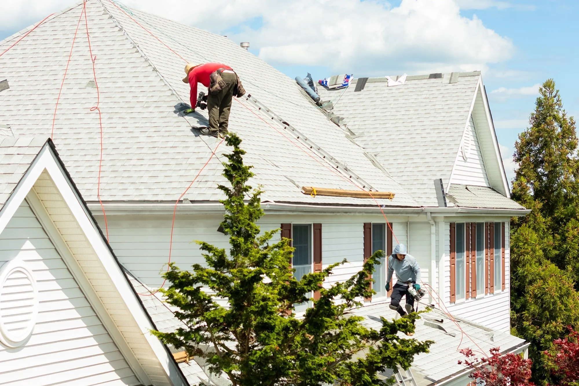 New shingles by American Roofing Pros near Downe, NJ