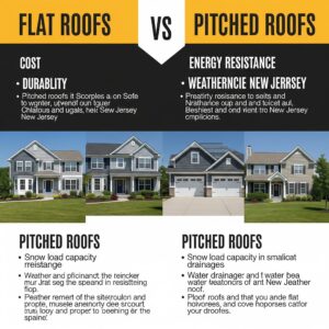 Flat Roof vs Pitched Roof in New Jersey: Which One Should You Choose?