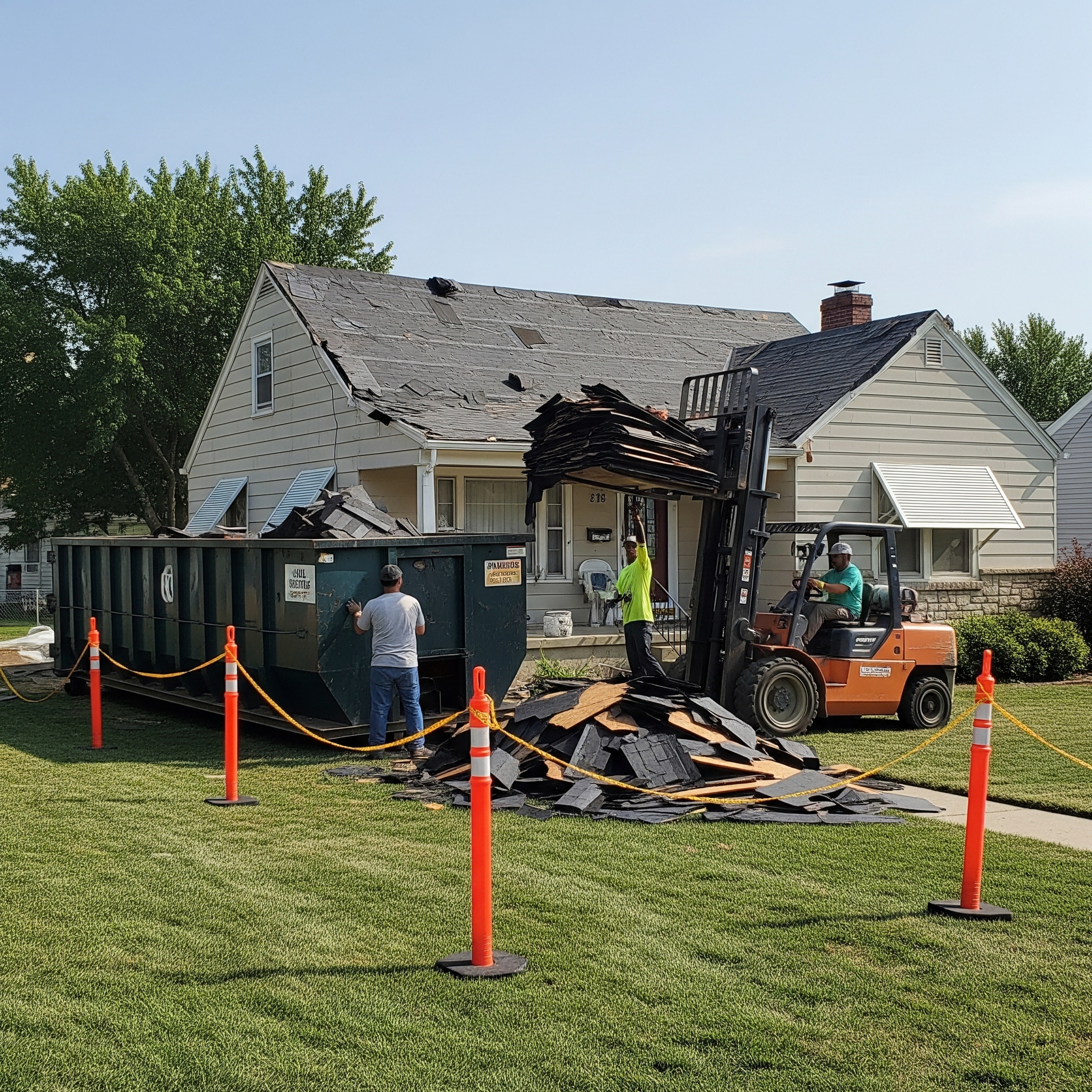 how to prepare your home for a roof replacement