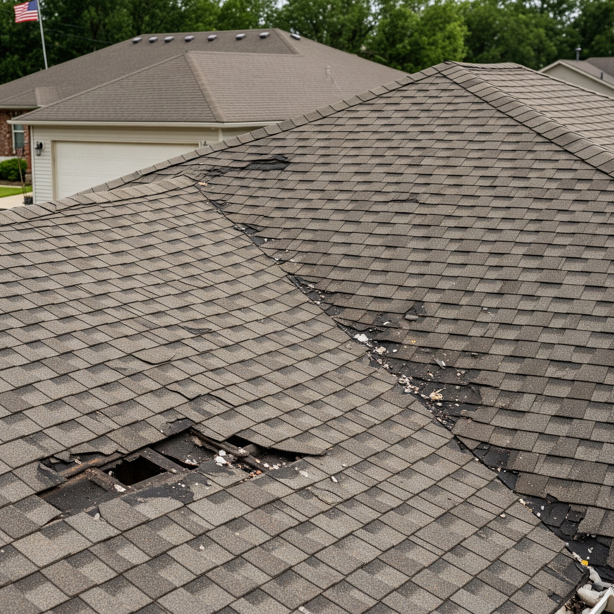 weather damage roof New Jersey