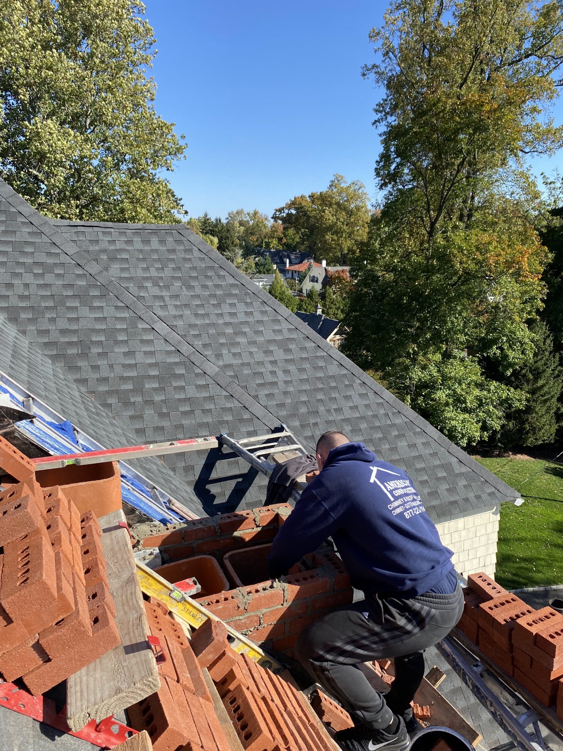 Professional Chimney Repair And Masonry Work Roof Repair And Replacement